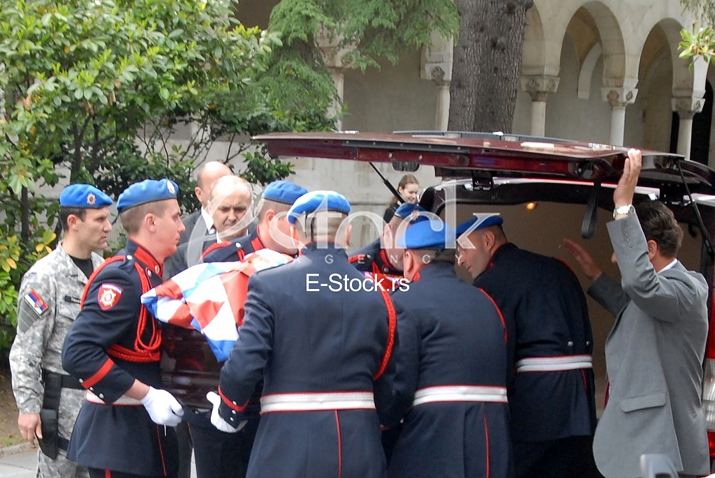 Transfer of the remains Queen Alexandra Karadjordjevic