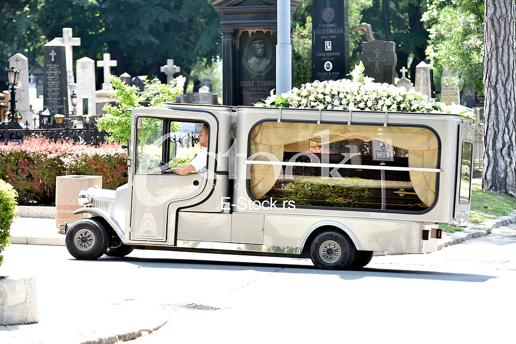 The funeral of a twenty-two year old Ognjen Ikac.