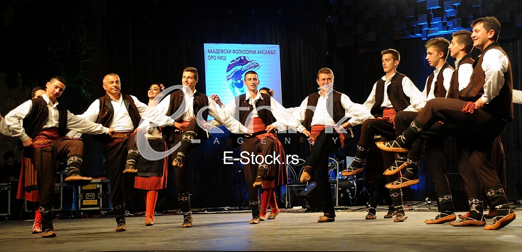 Folklore groups from Serbia Student Festival in Nis