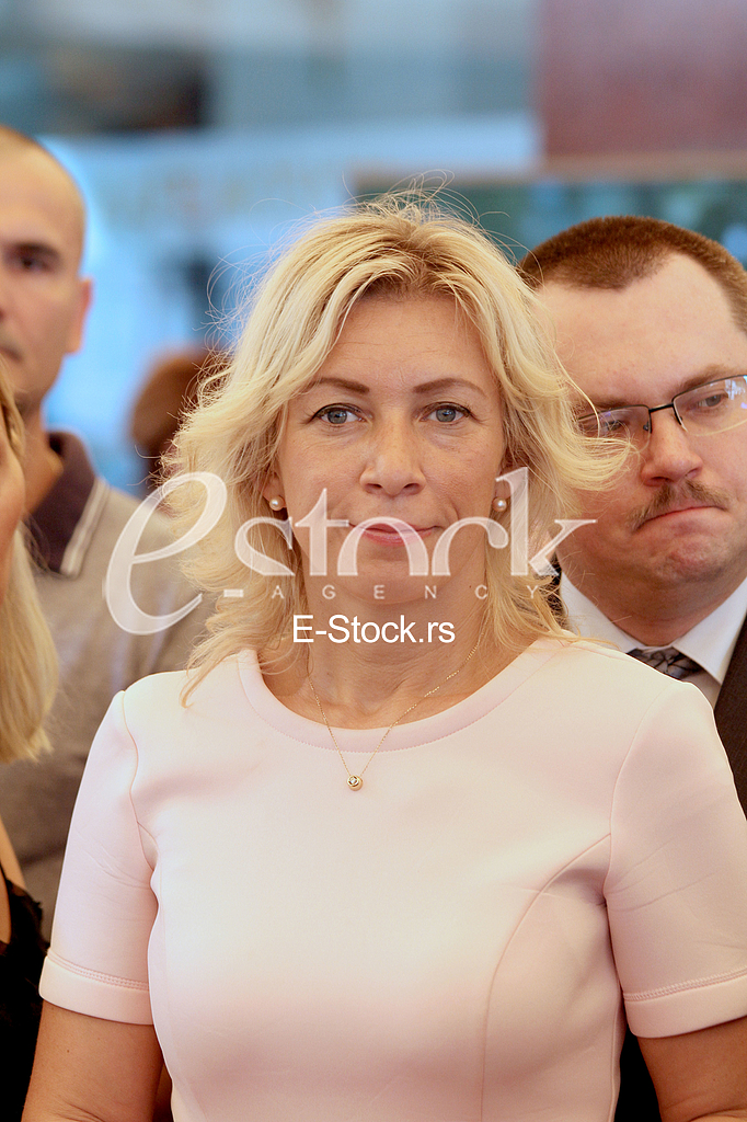Maria Zakharova and Ivica Dacic