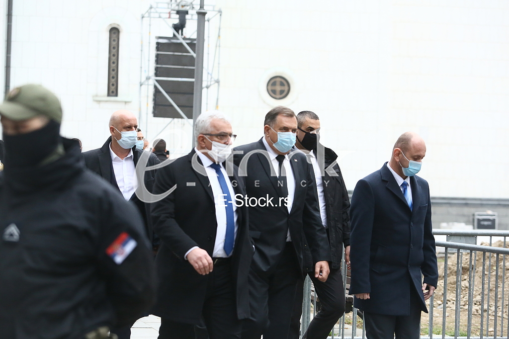 Andrija Mandic, Milorad Dodik i Milan Knezevic
