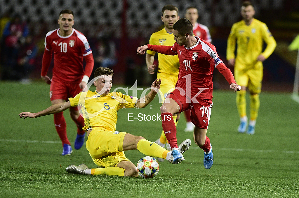 Mijat Gacinovic Srbija vs Ukrajina