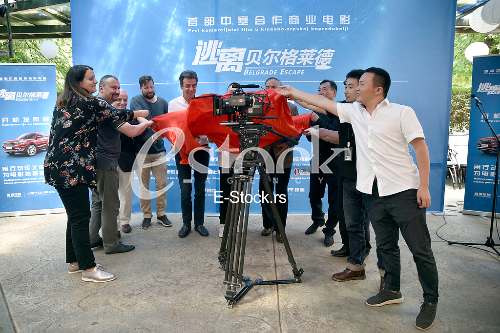 The first commercial film in the Chinese-Serbian production, Belgrade Escape