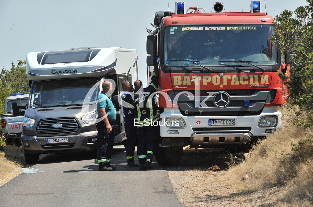 Fire in Montenegro