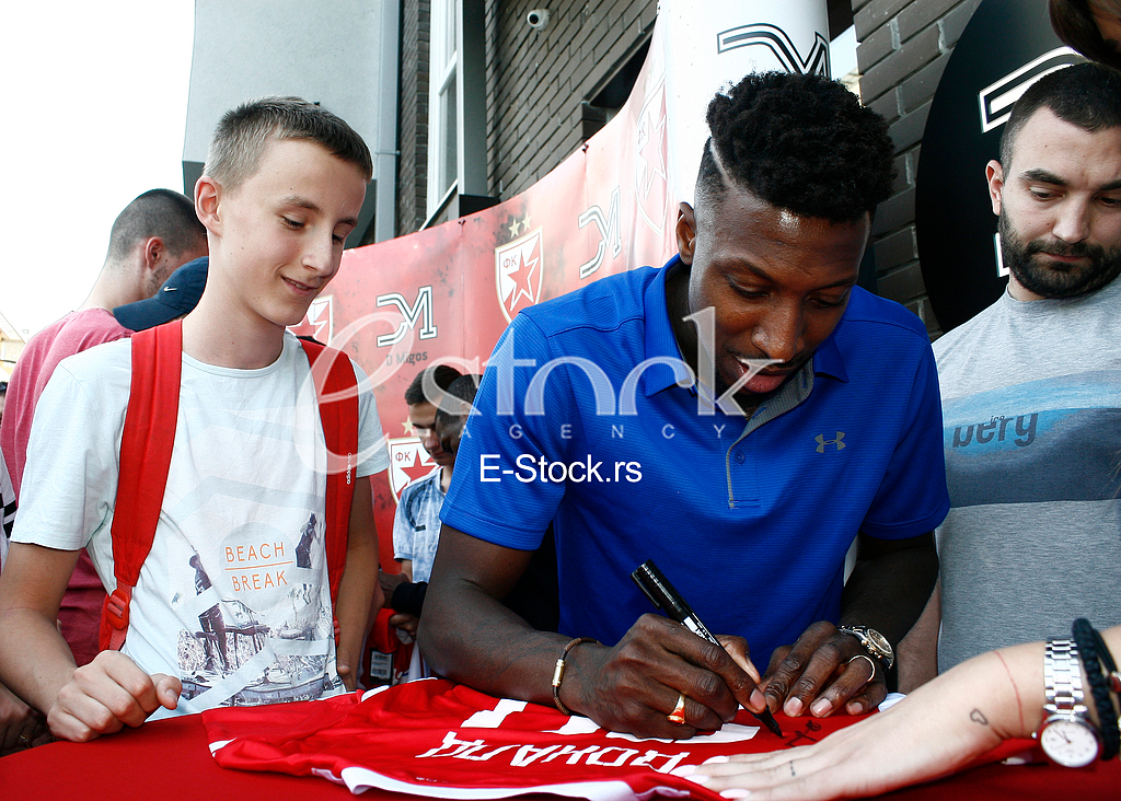 micel donald, fudbaler crvene zvezde