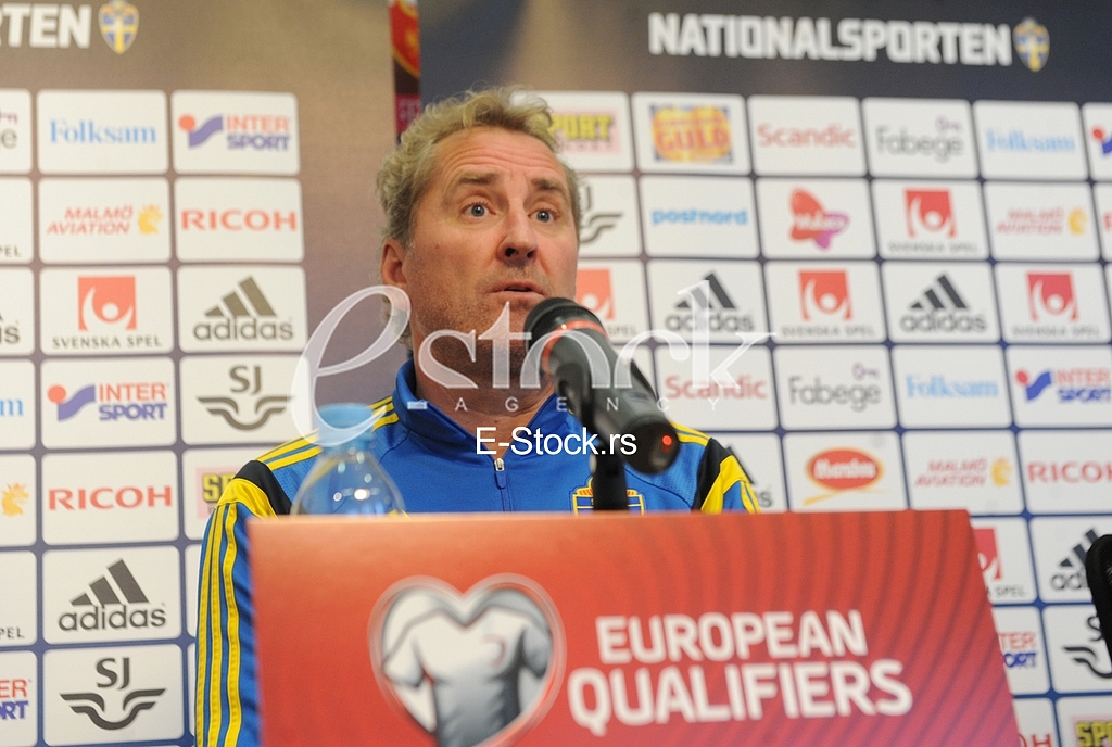 Press conference Sweden national football team
