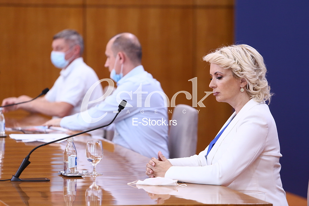 Goran Stevanovic, Zlatibor Loncar i Darija Kisic Tepavcevic