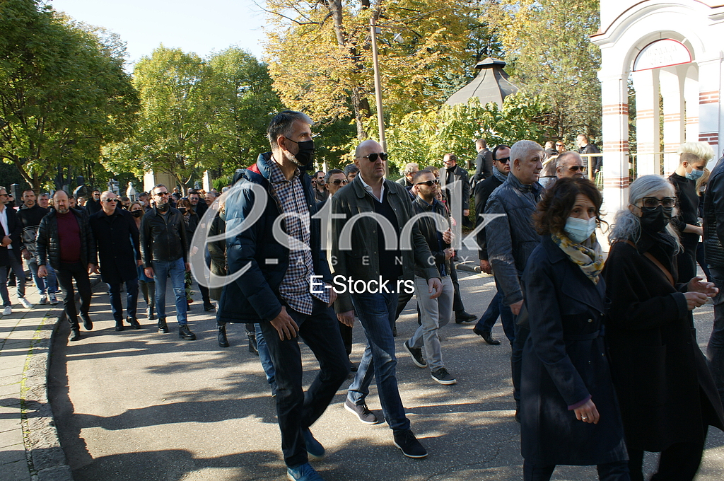 Marko Zivic sahrana Novo groblje 19.10.2021