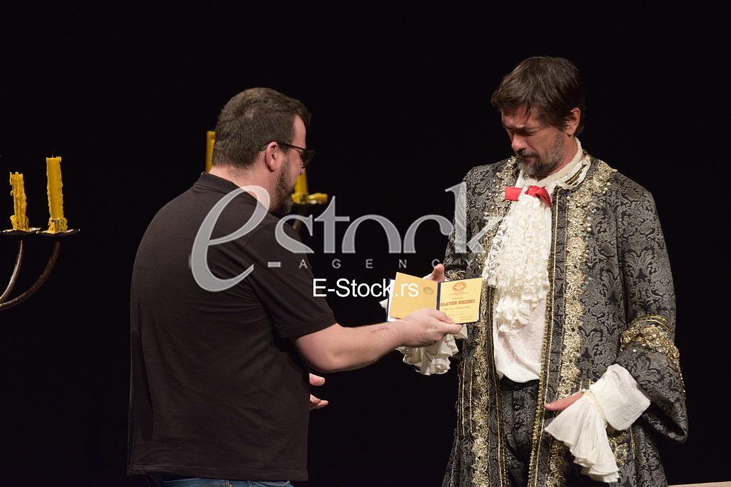 Vladan Djurkovic i Vojin Cetkovic, Predstava Noc bogova