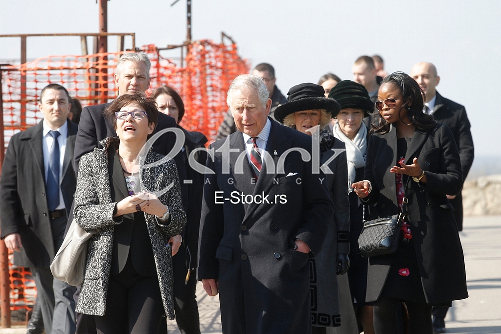 Prince Charles and Camilla in Belgrade
