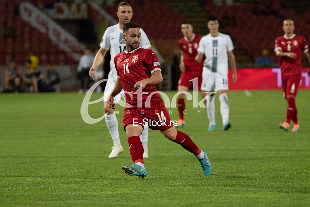 Fudbal: UEFA Liga nacija: Srbija - Slovenija