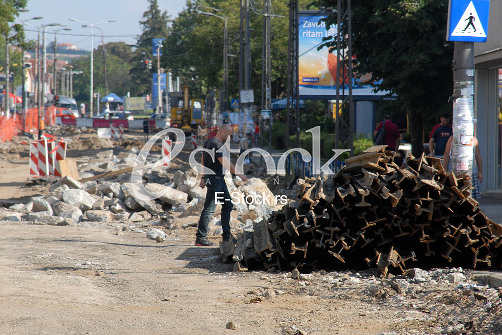 Reconstruction of the street Vojvode Stepe