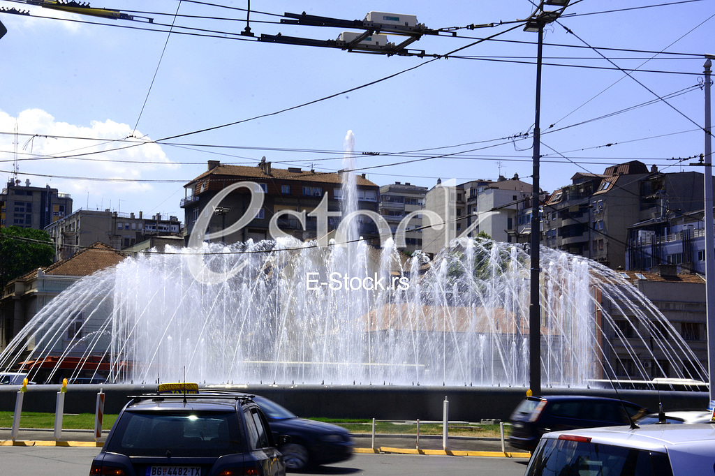Fountain in Belgrade