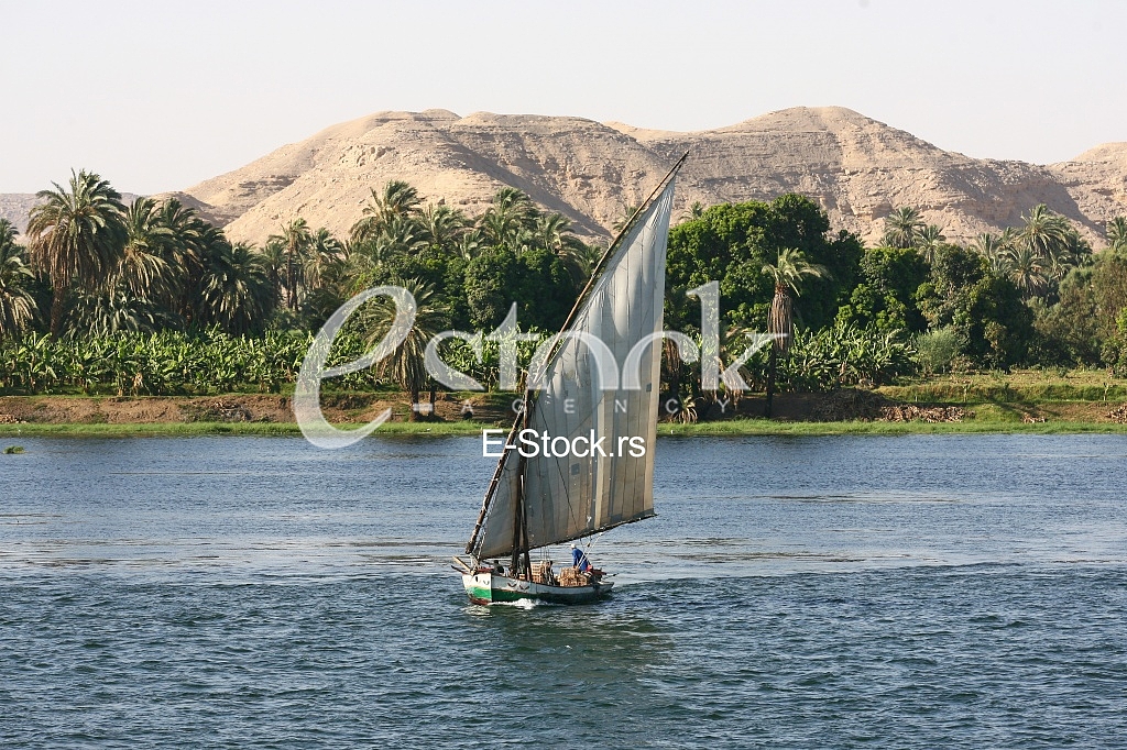 Life on the River Nile in Egypt