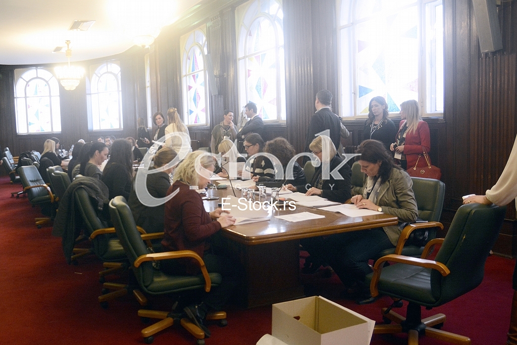 Submission of the nomination of the President, Vojislav Seselj.