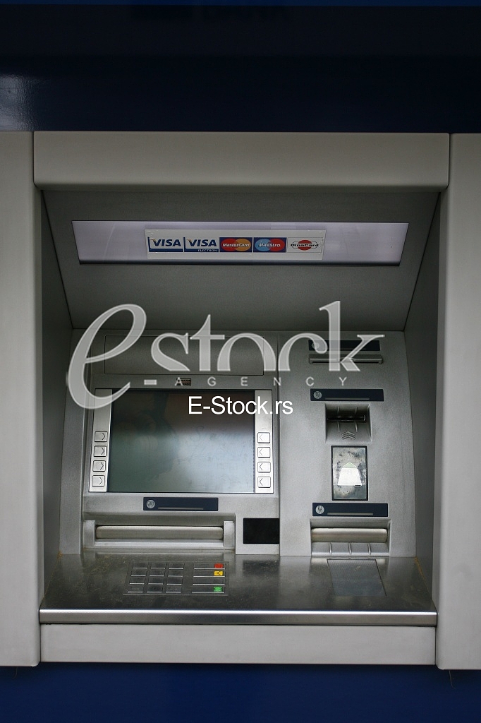 ATM cash machine - front view
