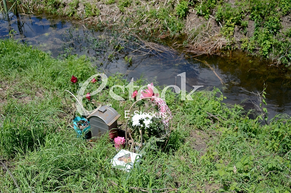 Mound in Crvenka where the murder Jelena Marjanovic from Borce