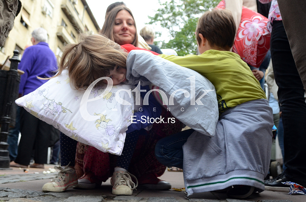 Protest Cetinjske street