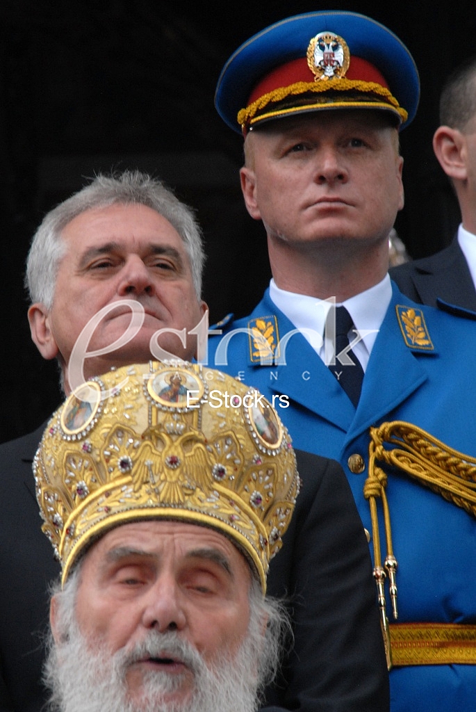 Burial of the remains of King Peter II Karadjordjevic