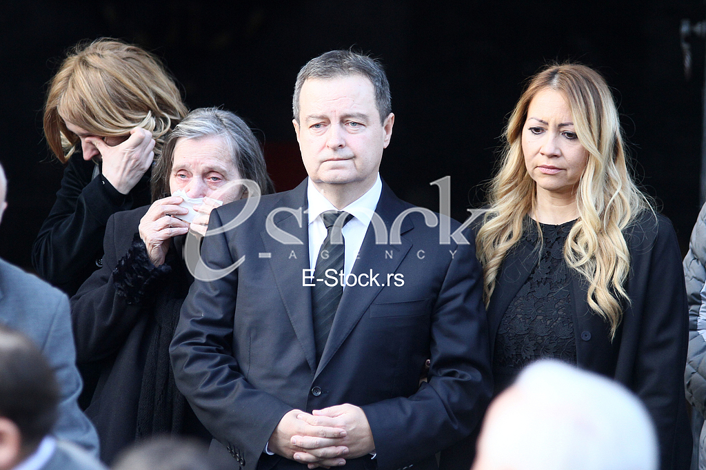 The burial of Desimir Dacic