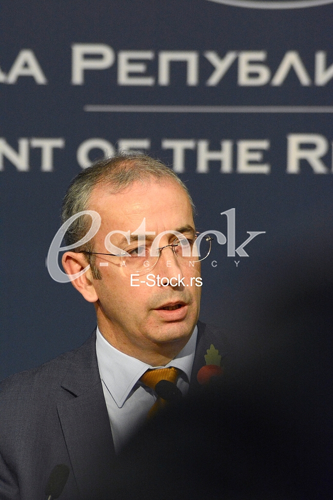 Serbian government, press conference