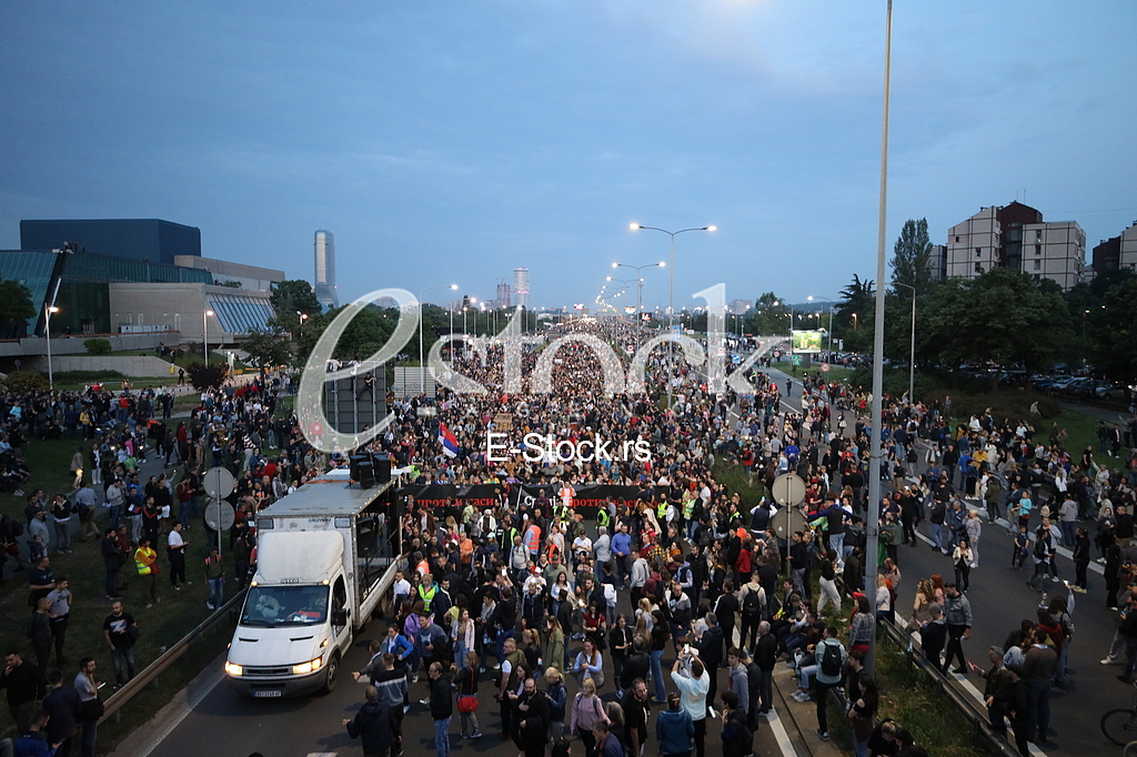 Protest Srbija protiv nasilja