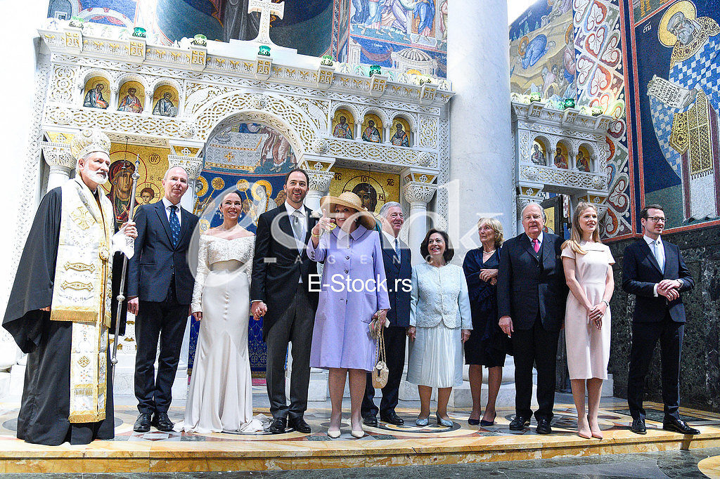 Princ Dusan Karadjordjevic princeza Valerija Demuzio