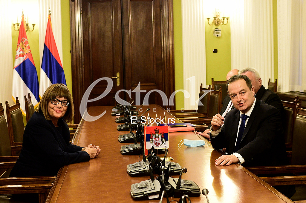 Maja Gojkovic i Ivica Dacic