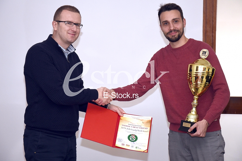 Animal's best friend award was given to Milos Djuricic
