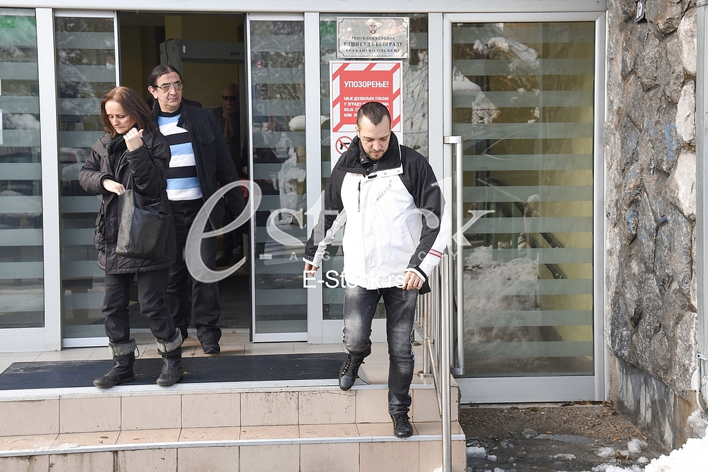 Zoran Marjanovic izlazi iz suda