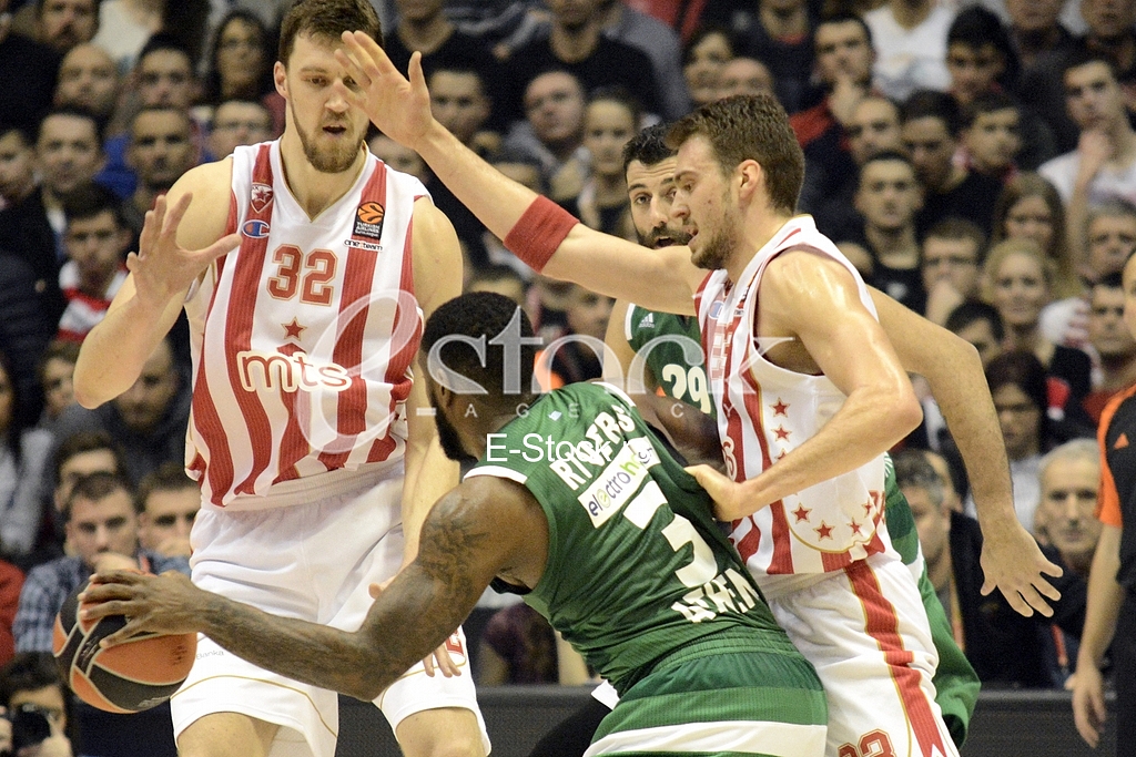 Red Star- Panathinaikos basketball game