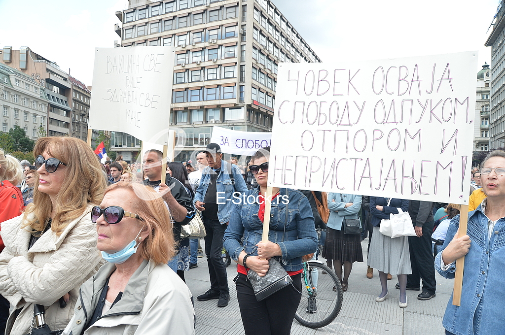 Protest antivaksera