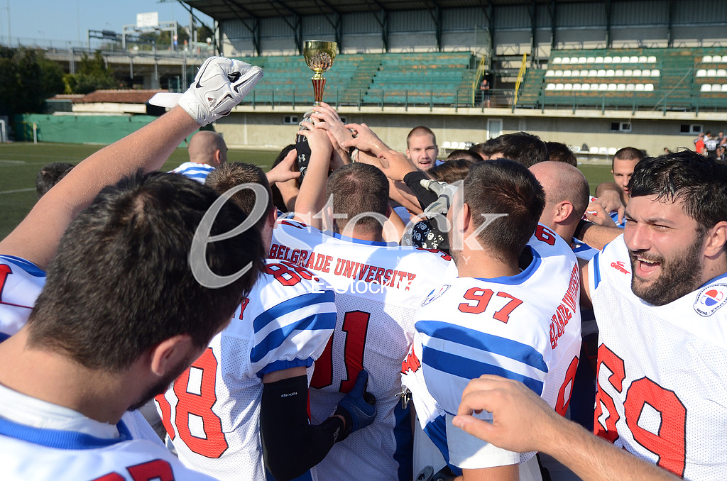 American football match