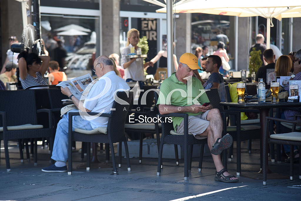 People on the streets
