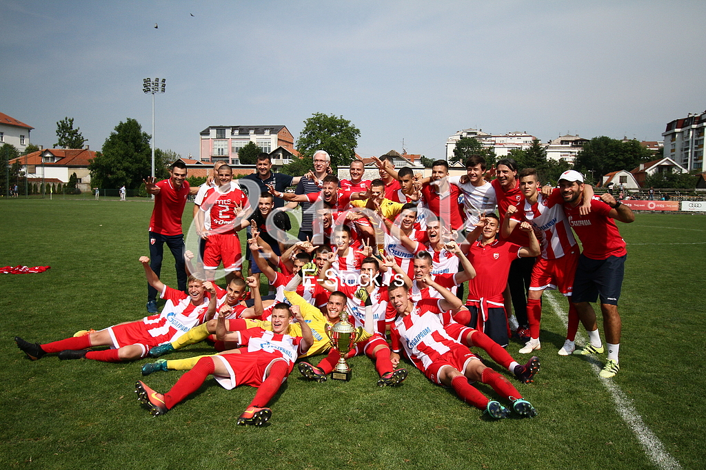 Football match  Partizan and Red Star.