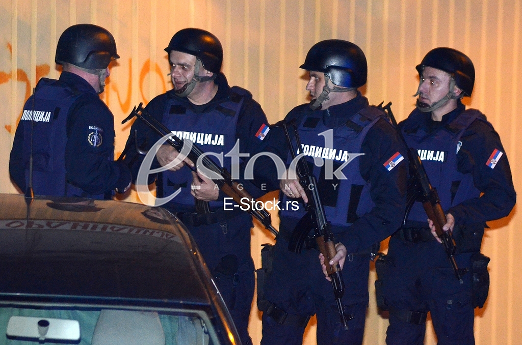 Police action in Zarkovo