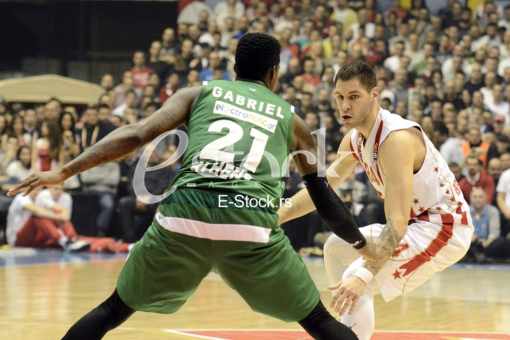 Red Star- Panathinaikos basketball game
