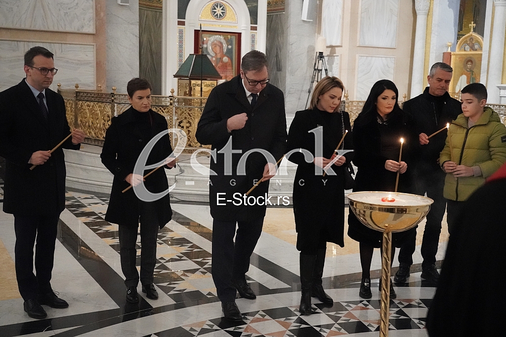 Petar Petkovic, Ana Brnabic, Aleksandar Vucic, Milena Popovic i Bogdan Ivanovic