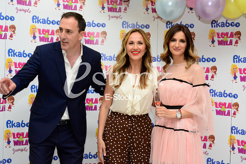 promotion of cartoon film Lola & Mila in the playroom Jungle