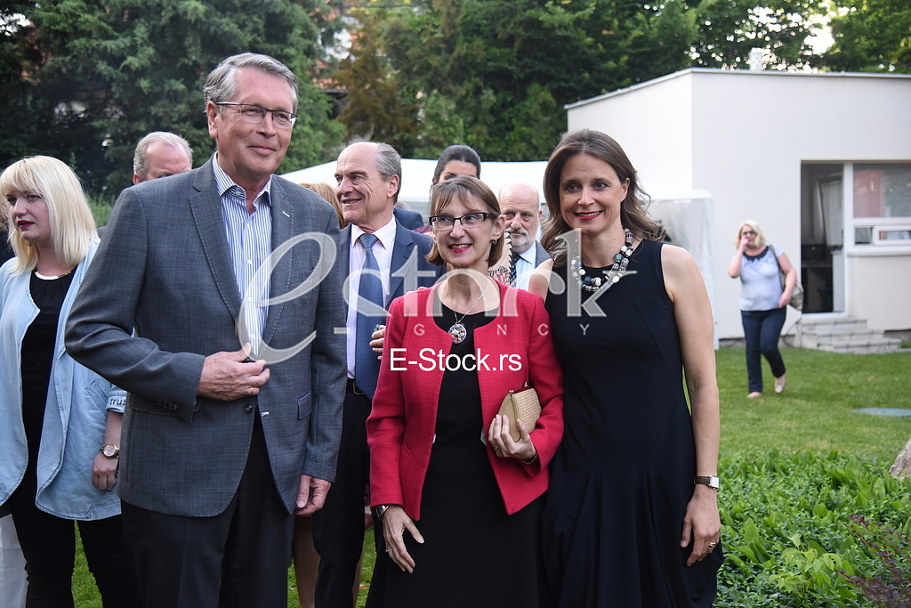 Summer party in the German embassy