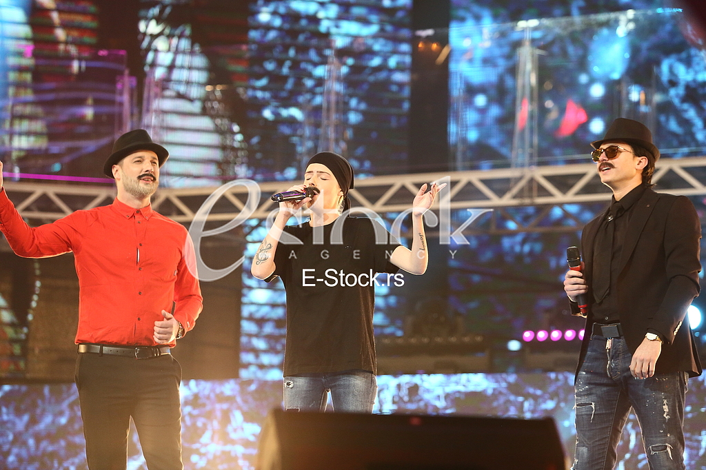 Marko Miljkovic, Mima Zivkovic i Stefan Karic