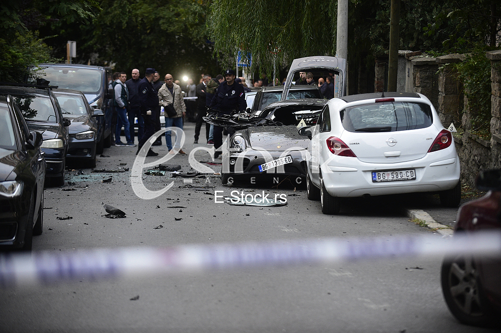 Eksplozija bombe na Vracaru