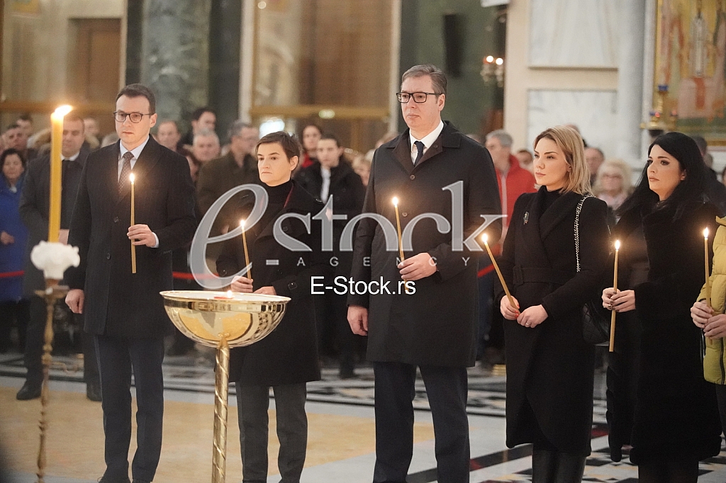Petar Petkovic, Ana Brnabic, Aleksandar Vucic, Milena Popovic i Bogdan Ivanovic