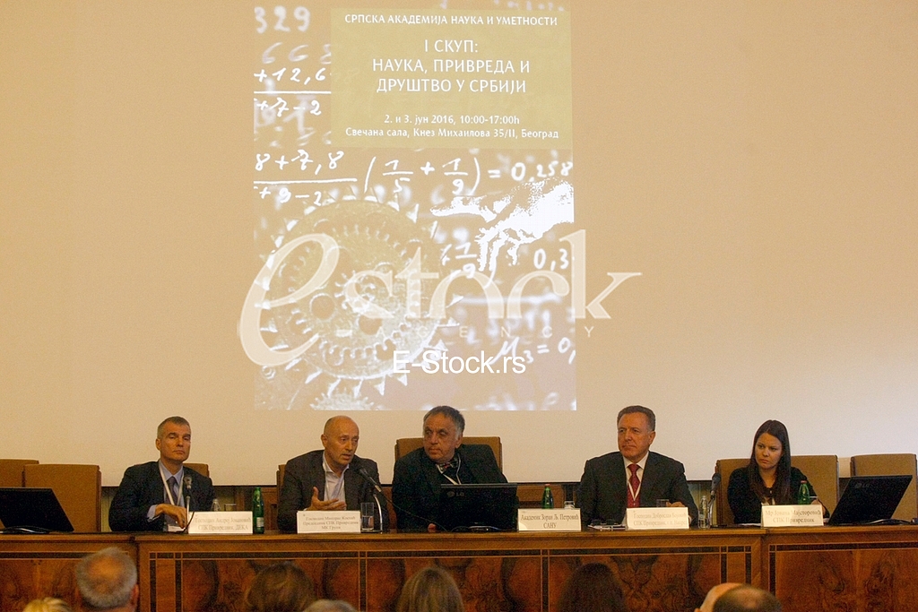 The first set of science, economy and society in Serbia