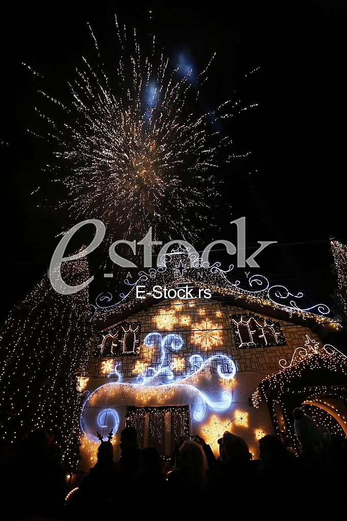 New Year's lighting