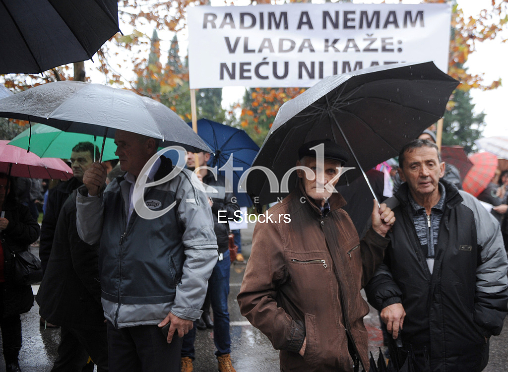 Strike of trade unions of public employees