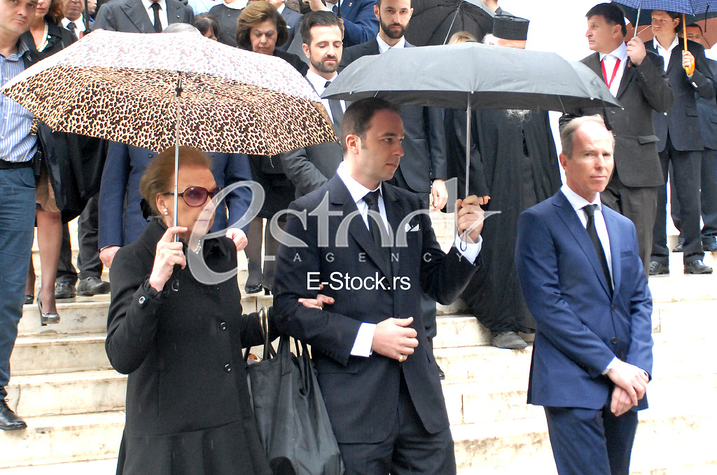 The funeral of Prince Aleksandar Karadjordjevic