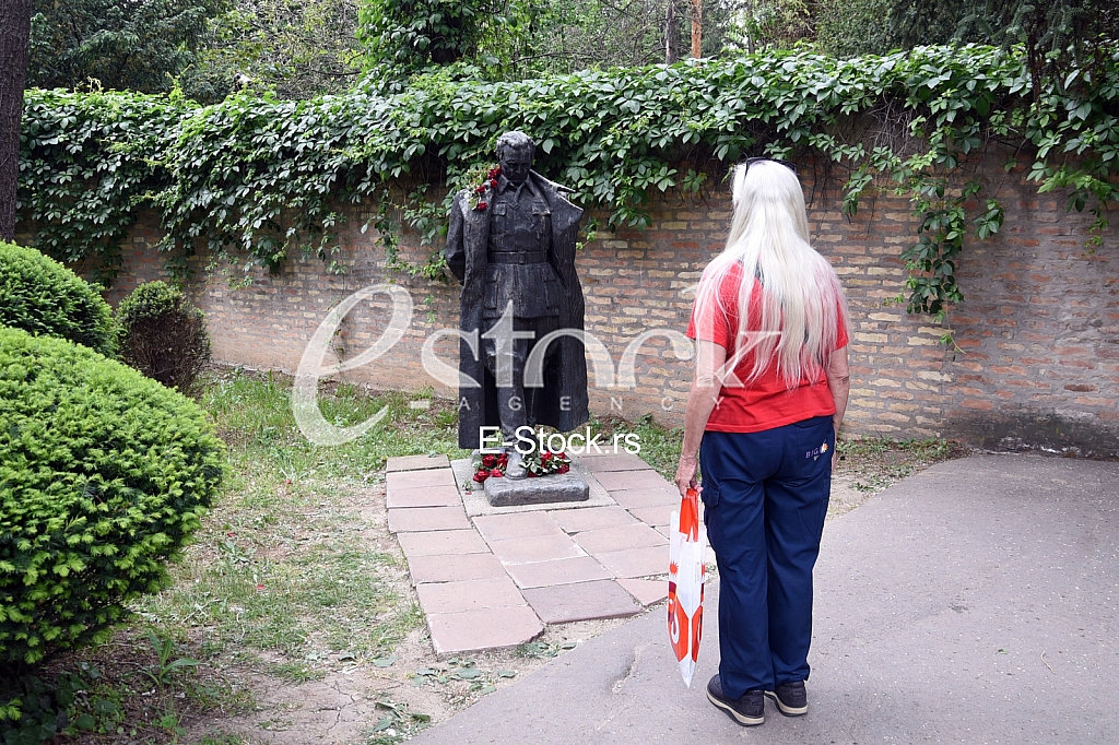 Celebrating 38 years since the death of Josip Broz Tito, the president of the SFRY in the House of Flowers.