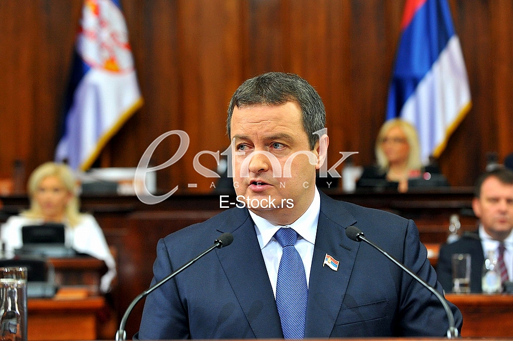 Serbian prime minister Ivica Dacic
