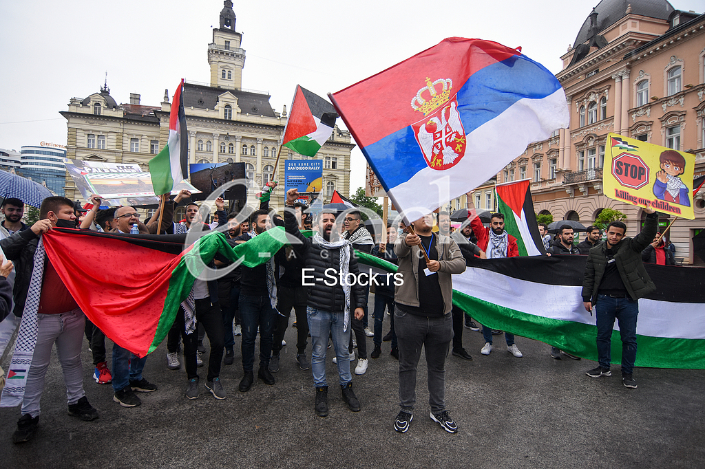 Protest podrske narodu Palestine